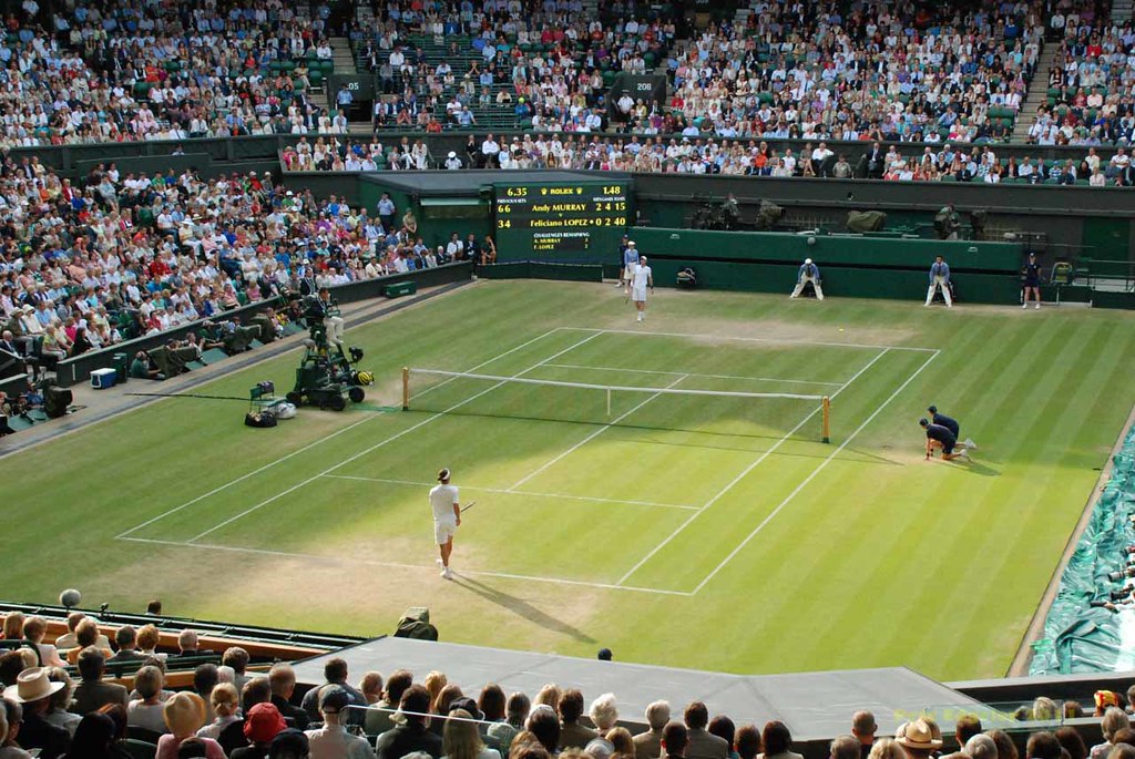 pista de tenis de wimbledon